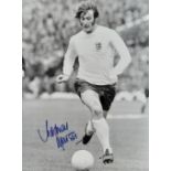 ENGLAND RODNEY MARSH AUTOGRAPHED PHOTO