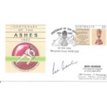 CRICKET AUSTRALIAN POSTAL COVER SIGNED BY ROD MARSH