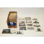 A collection of 60 plus postcards and ph