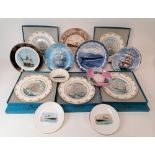 An assorted collection of porcelain mari