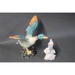 Lladro figurine, boy with goat,