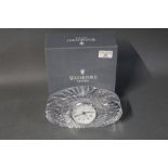 Waterford Crystal large oval clock