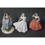 Three Coalport figurines - "Sari Sensation" from The David Shilling Celebration Collection 589/1000,