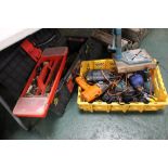 Electric hand tools and toolbox and tools