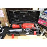 Einhell Model TCDH 43 demolition hammer in case