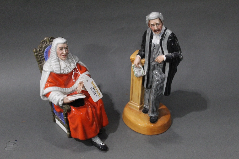 Two Royal Doulton figurines,