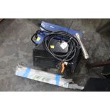 Powercraft Turbo fan cooled arc welder with accessories