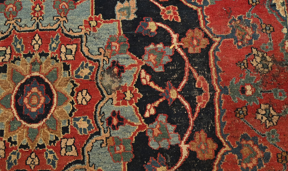 A Bidjar Carpet, Kurdistan, North West Persia. Wool on Cotton Foundation. - Image 7 of 10