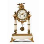 An early 20th century mantle clock,