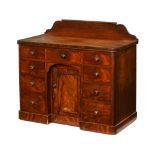 A Victorian mahogany washstand,