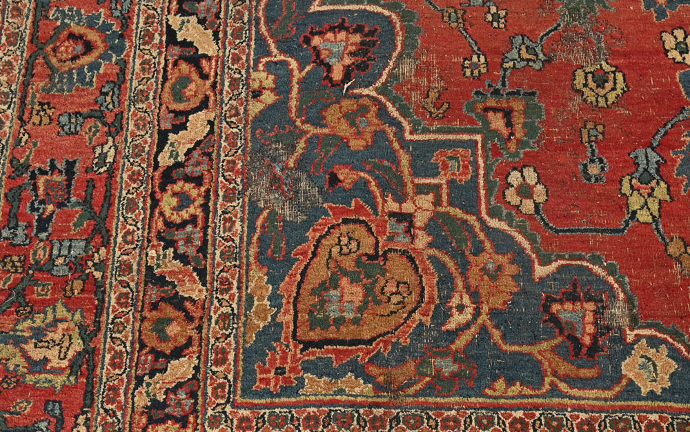 A Bidjar Carpet, Kurdistan, North West Persia. Wool on Cotton Foundation. - Image 6 of 10