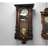 Vienna style pendulum wall clock,