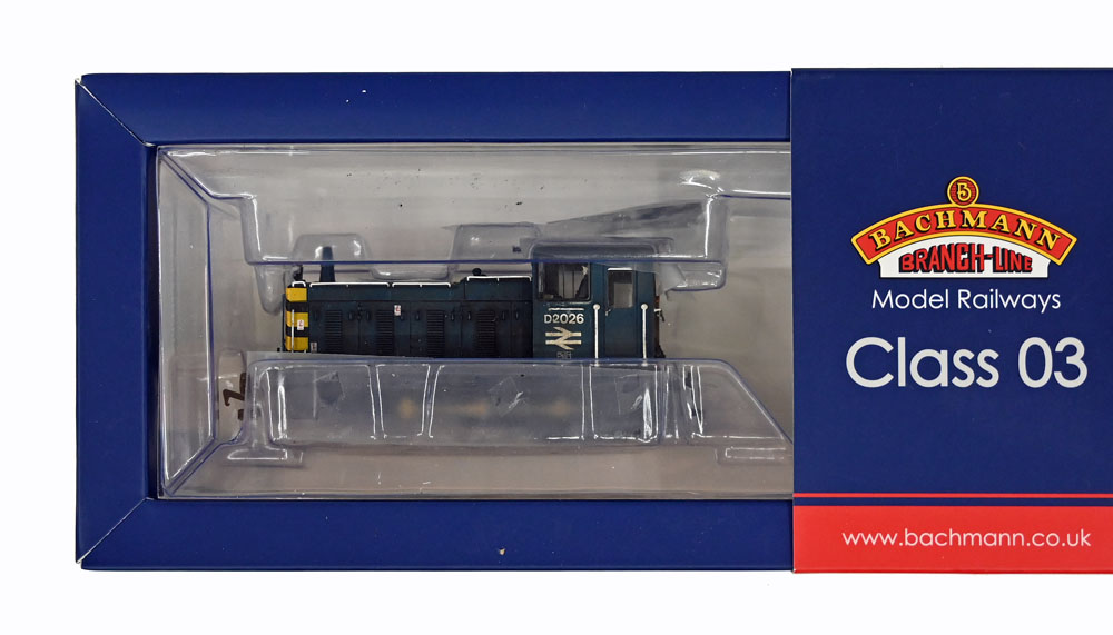 Bachmann 00 gauge 31-368 DS class 3 diesel shunter