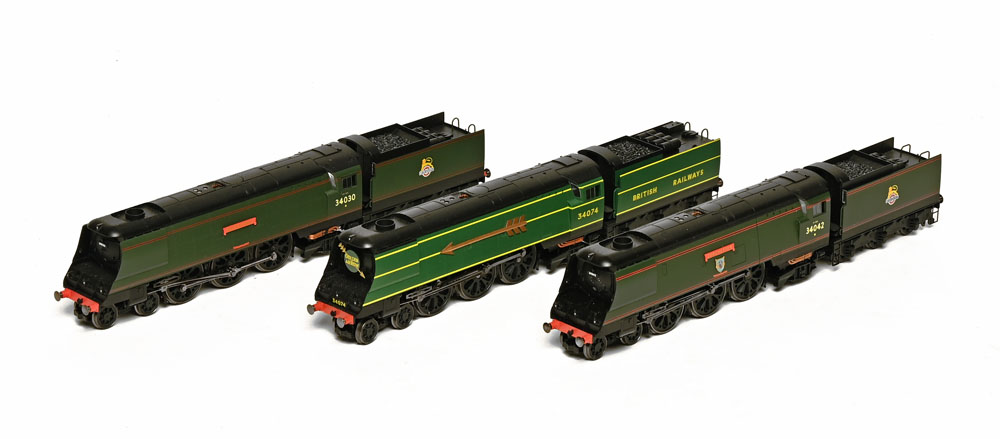 Three Hornby 00 gauge 4-6-2 steam locomotives, Dorchester,