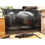 40" Regza Toshiba flat screen TV with remote control