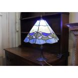 Tiffany style table lamp and shade