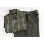 A pair of Craghoppers Tweed breeks Size 34" and an Aigle short sleeve shirt Size S.