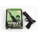 The Webley Junior cal 177 over lever air pistol,