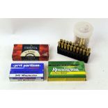 One hundred and four cal 243 rifle cartridges, to include Federal 70 grain Nosler Ballistic tip,