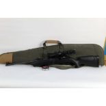 An Umarex 850 air magnum cal 22 CO2 powered air rifle,