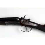 Darlow Norwich, a 16 bore side by side hammer shotgun, with 28" barrels, cylinder and full choke,
