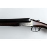 Midland Gun Company Forestry Commission 12 bore side by side shotgun, with 28" barrels,