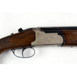 Lanber a 12 bore over/under shotgun, with 27" barrels, multi choke (comes with two chokes),