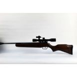 A BSA Meteor Evo Silentium, cal 22 break barrel air rifle,