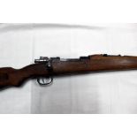 A Yugoslavian M48A 8 mm Mauser bolt action rifle,