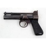 The Webley Junior cal 177 over lever air pistol,