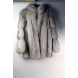 Taxidermy - M Michaels of Bristol, a vintage fur coat, length 78 cm, armpit to armpit +/- 45 cm.