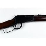 Erma Model EG 712 cal 22LR lever action rifle, overall length 93 cm. Serial No. 071416.