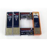 Four hundred 22 LR rifle cartridges, to include CCI and Winchester.