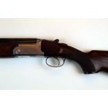 A Lincoln No 2 12 bore over/under shotgun, with 30" multi choke barrels, 76 mm chambers, top lever,