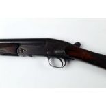 A Ward & Sons Birmingham 410 folding single barrelled shotgun, having a 26 3/4" barrel,