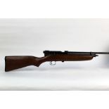 A Crosman 160 pell gun, cal 22 air rifle, CO2 bolt action. Serial No. 03748.