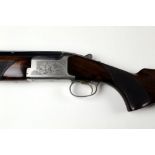 A Browning 12 bore over/under shotgun, possibly a B525, with 30" multi choke barrels,