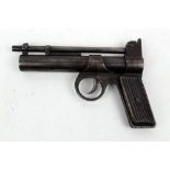 The Webley Junior pre war air pistol, cal 177 over lever,