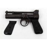 The Webley Junior cal 177 over lever air pistol,