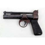 The Webley Junior cal 177 over lever air pistol,