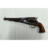 A Pietta 1858 Remington black powder cal 44 revolver,