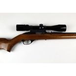 A Marlin Firearms Company Model 99C cal 22 LR self loading rifle,