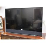 Flat screen Sky Glass TV 42" screen with remote