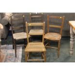 Chairs - 2 bergere,