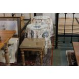 Three occasional tables,