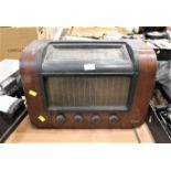 Marconi wooden cased wireless