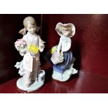 Two Lladro figurines