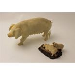 Sherratt & Simpson pig ornaments