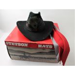 Stetson hat in original box, size 6 7/8,