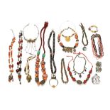 A large quantity of miscellaneous ethnic jewellery.